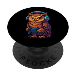 Búho De Videojuego PopSockets PopGrip Adhesivo