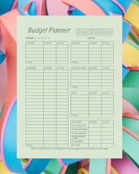 Ultimate Budget Planner for Financial Tracking: Manage Income, Expenses, Savings, Debt & Balance | 8”x10” with 122 Pages