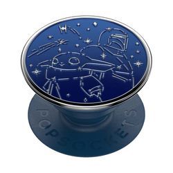 PopSockets: PopGrip - Soporte y Agarre para Teléfonos Móviles y Tablets con un PopTop Intercambiable - Enamel Mandalorian Night