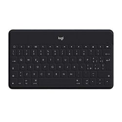 Logitech Keys-To-Go Tastiera Bluetooth, Sottile E Leggera, Per IPhone, IPad, Apple TV E Tutti I Dispositivi IOS, Layout Italiano QWERTY - Nero