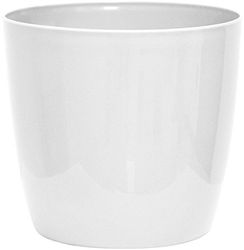 Nicoli 1018B Origin Decor formsprutning Verve vas, 18 cm, vit