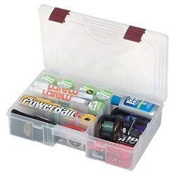 Plano Deep Adjustable Stowaway Utility Box Boîte Utilitaire réglable en Profondeur Mixte Adulte, Claire, Taille Unique