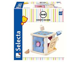 Selecta Steiff-Caja de Madera (15 cm), Color carbón, Small (Schmidt Spiele GmbH 64308)