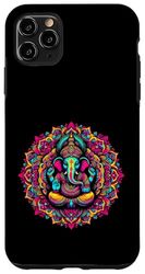 Ganesh Symbol Yoga Hindu Elephant God Ganesha Puja Case for iPhone 11 Pro Max