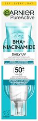 Garnier Pure Active BHA + Niacinamida Fluido Antimanchas con SPF50+, 40 ml