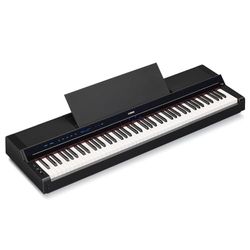Yamaha P-S500 - Smart Digital Piano med 88 Viktade Tangenter, Stream Lights, Bluetooth, VRM, 660 Ljud, Inspelning av Ljud/MIDI - Svart