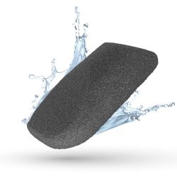 LaRosa PUMICE SPA Esponja Pómez Elegance – Negra con Diseño Sofisticado
