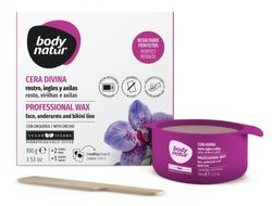 Body Natur - Cire pour le visage, l'aine et les aisselles, 100 g, 1 unité