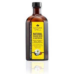 Nature Spell - Olio per trattamento di semi e ricino per capelli e corpo, 150 ml
