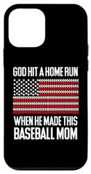 Custodia per iPhone 12 mini Homerun God Hit a Home Run When He Made This Baseball Mom