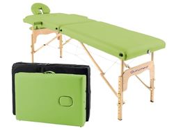 QUIRUMED Table Pliante en Bois Easy 182 x 60 cm Vert Pistache