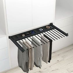 Afneembare borstbevestiging Side Antraciet Staal voor Interieur Meubels 700-800 mm