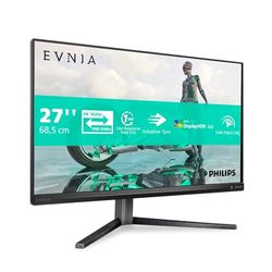 Philips Evnia 27M2N3800A - Écran de Jeu Ultra HD 27 Pouces, 160 Hz, 0,5 ms MPRT, HDR400, G-Sync (2X HDMI 2.1, 1x DisplayPort 1.4, hub USB) Noir Gris