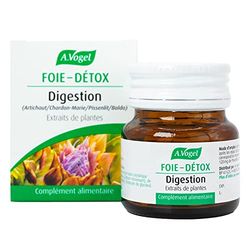 A.VOGEL- Complément alimentaire digestion - Foie détox - Réduit les ballonnements et les reflux acides - Extrait de plantes de chardon-marie, artichaut, pissenlit - 100% naturel - 60 comprimés