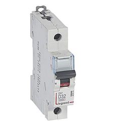 Legrand prot.dx3 terciario - Magnetotérmico dx3 6/10ka-d 1 polo 32a