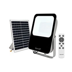 Garza ® Solar LED-spot, 60 W, met afstandsbediening, programmeerbaar en dimbaar, kabel 4,7 m