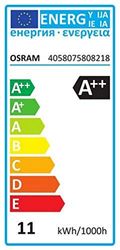 Osram ST CLAS A Lampada LED E27, 11 W, Luce Neutra, 1 Lamp, standard, vetro