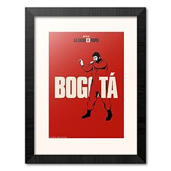 Framed Print 30 x 40 cm Bogota – Paper House – Poster – Paper House / Print Paper House – Decoration – Official Licensed Product
