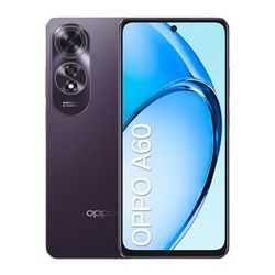 OPPO A60 4G - Smartphone Libre, 16GB(8GB+8GB) 256GB, Pantalla HD+ LCD 6.7", Cámara 50+2+8 MP, Android, Batería 5000mAh, Carga Rápida 45W - Morado