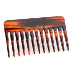 Haryali London Pick Comb - Hairdressing Comb - Hair Comb - Hair Comb - Hair Comb for Men and Women - Hair Comb - Styling - Wide Tooth Comb - Travel Comb - Brown