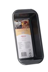 Edco – Teglia da forno per torte, Nero, 25,5 x 13 x 6 cm