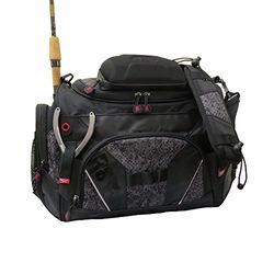 Rapala Urban Messenger Bag, 20 Litre Capacity, Grey/Black