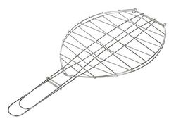 Grille en Acier Inoxydable 18/8, résistante et Durable, idéale pour Cuisiner des Poissons grillés et Profiter des grillades