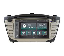 Specifieke autoradio voor Hyundai IX35 standaard met GPS, camera en groot LCD-scherm Android GPS Bluetooth WiFi USB DAB+ Touchscreen 7" 4core Carplay AndroidAuto