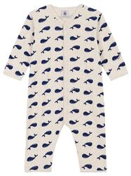 Petit Bateau A09M1, Pijama Dors Bien Sin Pie Unisex bebé, Montelimar/Medieval, 3 años