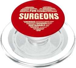 Amor Corazón Datos Cirujanos Amante Cirujano Vida Amo Cirujano Cirugía PopSockets PopGrip para MagSafe