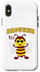 Brother To Be, Funny Bee, Brother To Bee Case for iPhone X/XS
