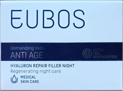 Morgan Eubos – Hyaluron Repair Filler Night Crema Notte Antirass, 50 ml