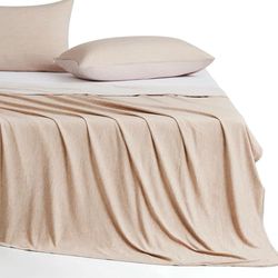 Elegear Koelende lichte zomerdeken, dubbelzijdig koel bed deken met Arc-Chill Cool Touch-vezel, blijf koeling beddengoed voor nachtzweet, Q-Max 0,47, Anti-allergie, zacht, ademend, beige 200x220 cm