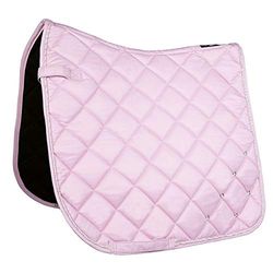 HKM Hannah Tapis de selle Rose Poney Polyvalence Taille