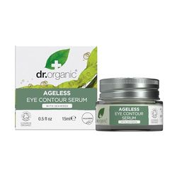 Dr Organic Sérum Contour des Yeux Anti-âge à l'Algue Bio, Hydratant, Antirides, Naturel, Vegan, Non testé sur les animaux, Sans Paraben & SLS, Recyclé & Recyclable, Certifié Bio, 15ml
