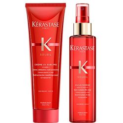 Kérastase Soleil, Crema Solare Protettiva + Olio con Protezione UV