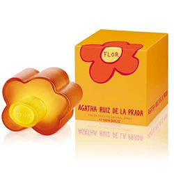 Agatha Ruiz de la Prada, Perfume, flor, Eau de Toilette para mulher, longa duração, fragrância fresca, alegre e jovem, notas frutíferas e florais, ideal para uso diário, 100 ml