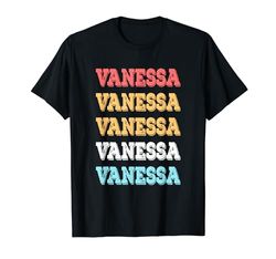 Simpatico regalo personalizzato Vanessa Nome personalizzato Maglietta
