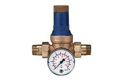 RIEGLER 101352-100.104 Régulateur de pression pour eau potable, certifié DVGW, R 1 1/4, 1,5-6 bar, 1 pièce