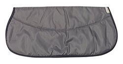Joyfill - Protège-mains/moufles pour poussette - universel - 53 x 25 x 3 cm - gris
