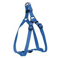 CHAPUIS SELLERIE SLA205 regulowana uprząż dla psa - pasek nylonowy niebieski - szerokość 20 mm - wymiary 50-70 cm - rozmiar L