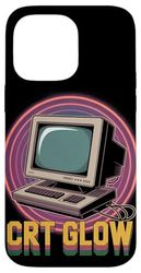CRT Computer Pop Culture Retro Video Game Case for iPhone 14 Pro Max