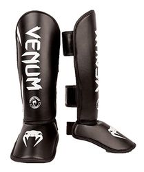 Venum Unisex Youth Challenger benskydd, svart/vit