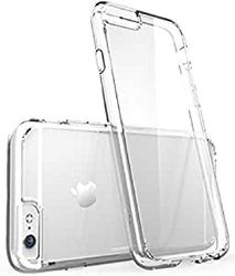 NOVAGO kompatibel med iPhone 7 Plus, iPhone 8 Plus transparent mjukt gel skal mot stötar