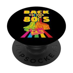 Retro de los años 80, diseño vintage de los años 80 PopSockets PopGrip Adhesivo