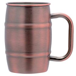 Piazza 4783302 - Juego de 2 tazas de cerveza (cobre envejecido, 500 ml)