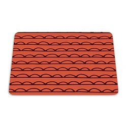 Bonamaison, Tapis de Souris Rectangle Imprimé Numériquement, Fond Antidérapant, pour Bureau et Maison, Taille: 22x18cm