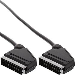InLine® 89975 Scart aansluitkabel, stekker/stekker, 5m