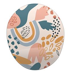 Bonamaison, Tapis de Souris Ergonomique avec Repose-Poignet - Impression numérique - pour Le Bureau et la Maison - 20 x 23 cm