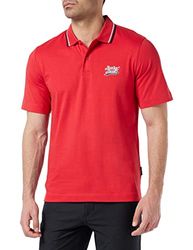 JACK & JONES Jortrevor Polo Ss Poloshirt voor heren, Rococco Red, S